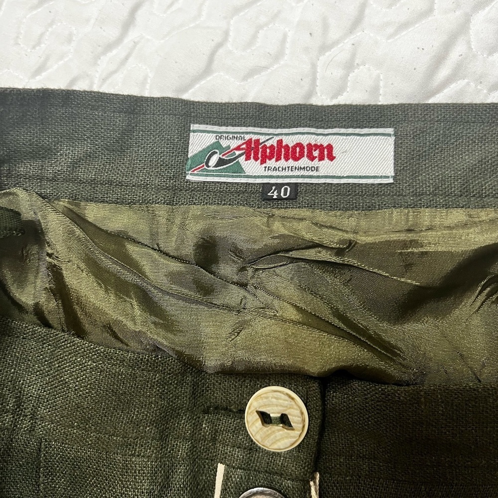 Alphorn Maxi Skirt Handmade Bead
Vintage Green Pleated Pockets elastic
Waist - Picture 12 of 15